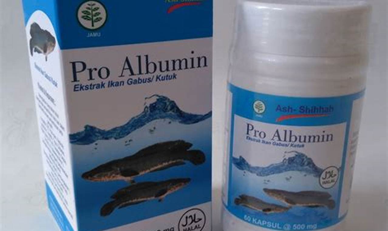 Daftar pabrik albumin ikan gabus