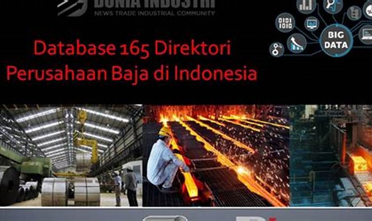 Daftar pabrik baja di indonesia