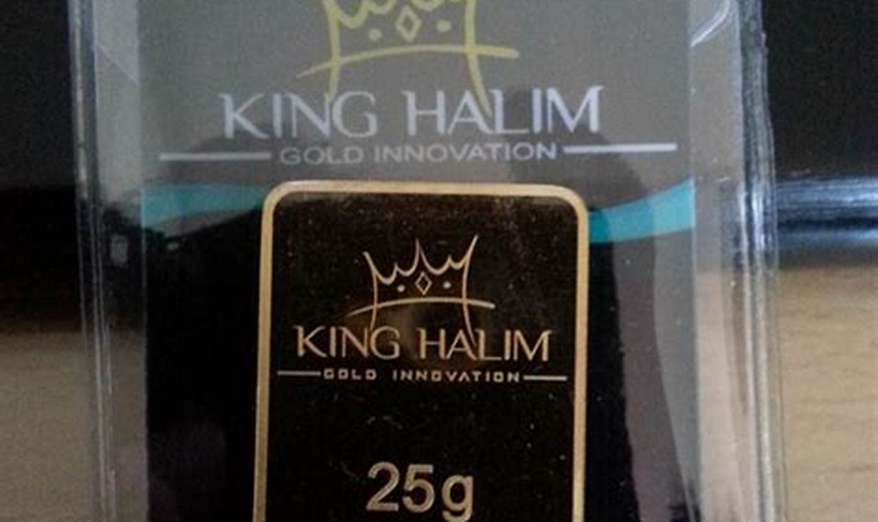Daftar pabrik emas king halim