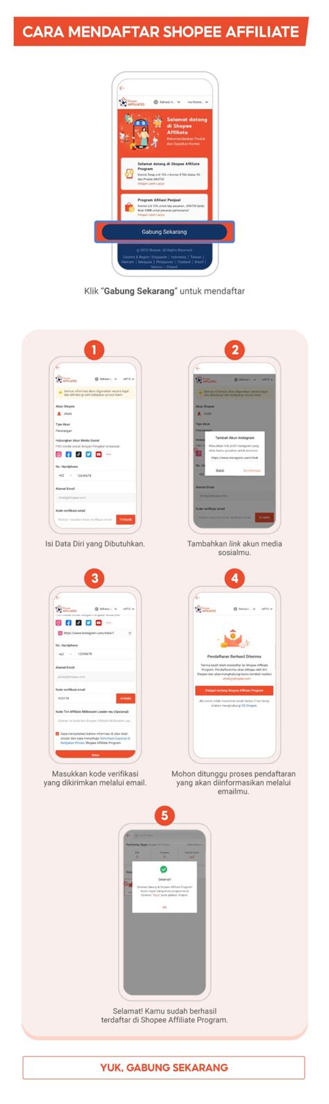 Daftar Shopee Affiliate