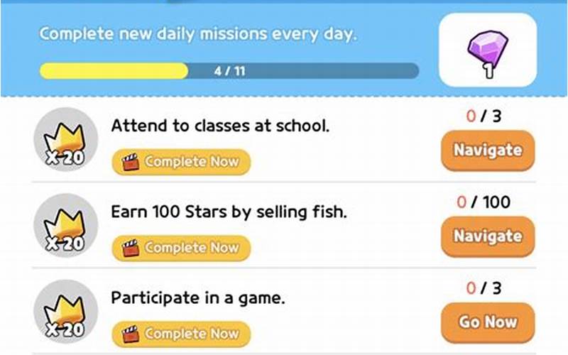 Daily Missions