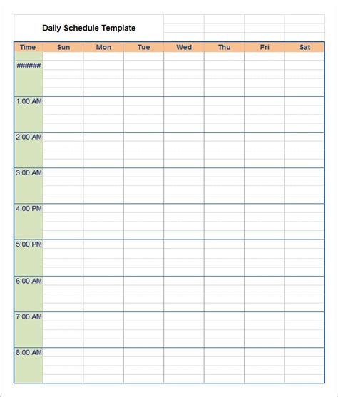 15+ Best Daily Planner Templates PDF, Word, Excel
