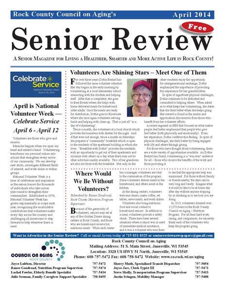 Daily Chronicle For Seniors 2023 Printable