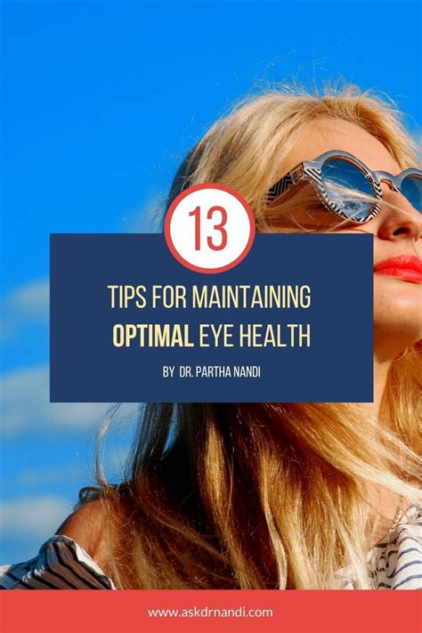 Daily Habits for Optimal Eye Health