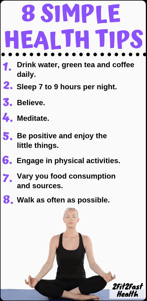 Daily Health: 6 Simple Tips to Thrive.