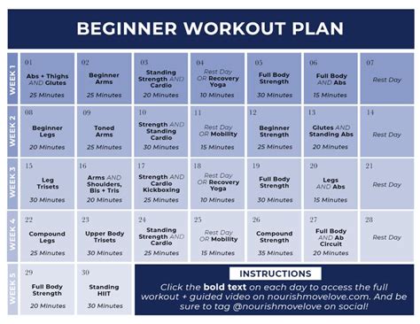 Daily Routine and Exercise Programs
