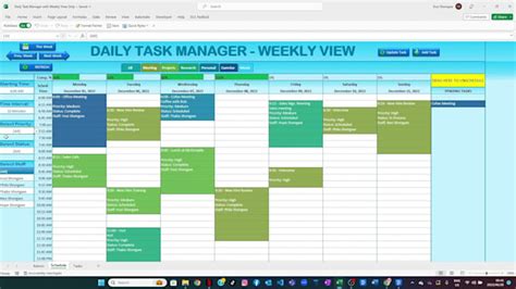 Task Manager Template For Your Needs