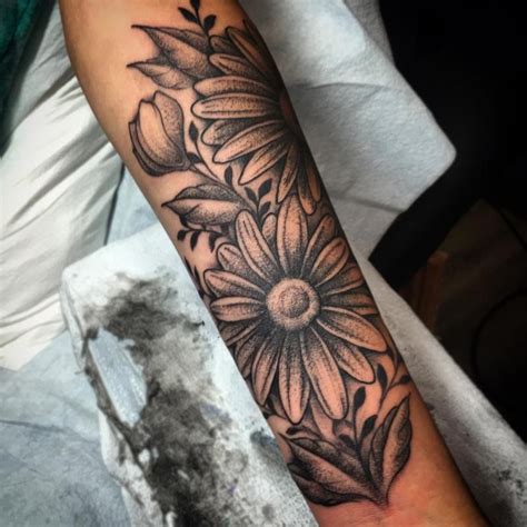 Daisy Tattoo Sleeve