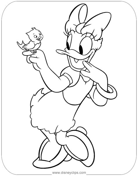 Daisy Coloring Pages Disney