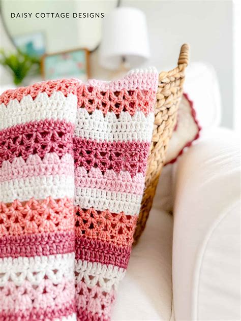 Daisy Cottage Designs Crochet Blanket