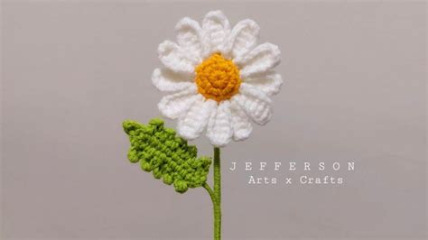 Daisy Crochet Flower