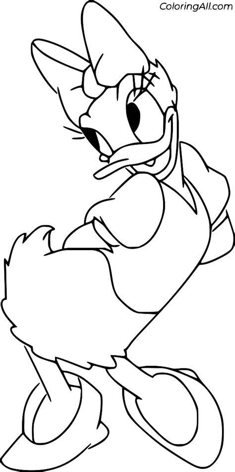 Daisy Duck Color Pages
