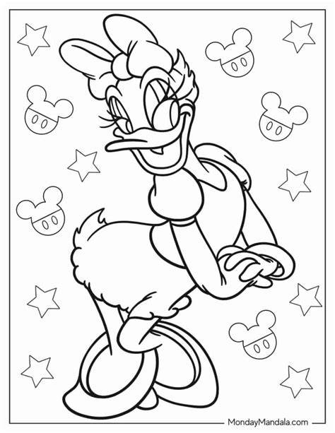 Daisy Duck Coloring Page