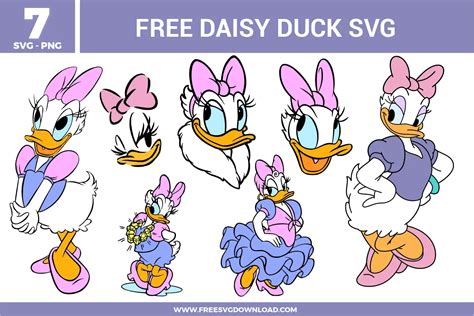 Daisy Duck SVG Free: Quack Your Way to Crafting Success with This Adorable Freebie!