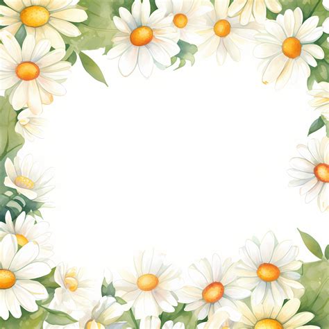 Download Daisy Flower Border Commercial Use For Crafts