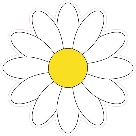 Daisy Flower Printable