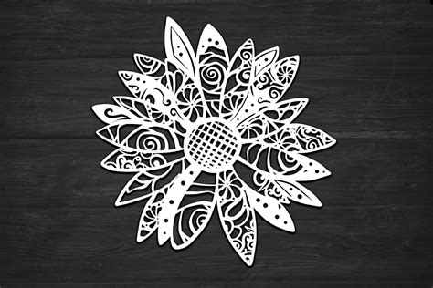 75+ Daisy Mandala SVG, Daisy Mandala SVG Daisy SVG Daisy Decal SVG Daisy Shirt SVG Sunflower. Layered Cricut Glowforge Multilayer Craftmegood Wishlist