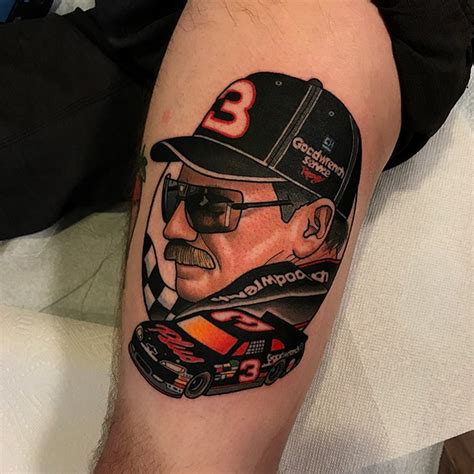 Dale Earnhardt Tattoo