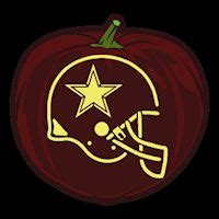 Dallas Cowboys Pumpkin Carving Templates