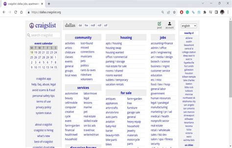 Dallas Craigslist Cash Conduit Channel Income from Multiple Sources