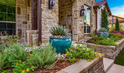 Dallas Front Yard Landscape Design