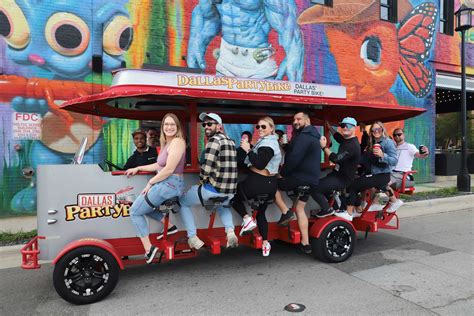 Dallas Party Bike en Deep Ellum