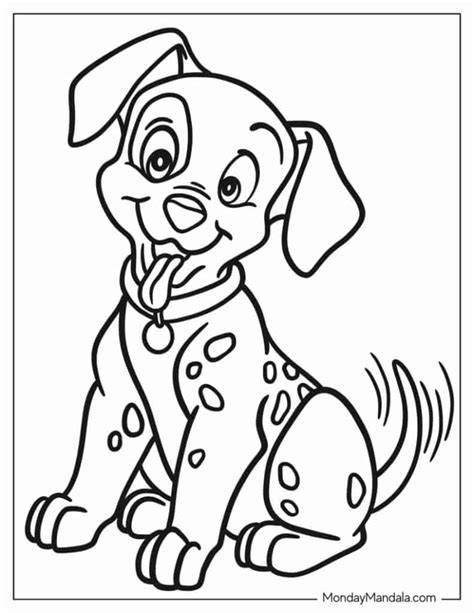 Dalmatian Coloring Page