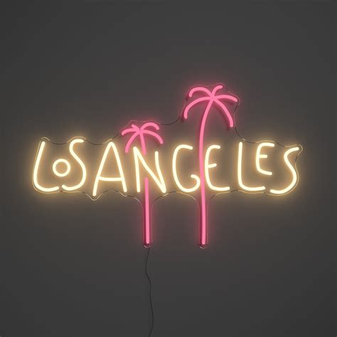 Damaged Neon Sign Los Angeles