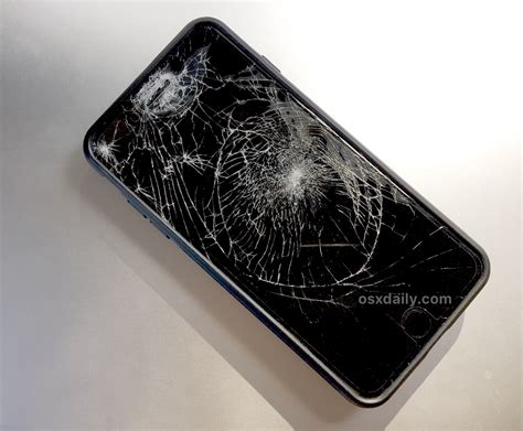 Damaged Phone Screen Repair