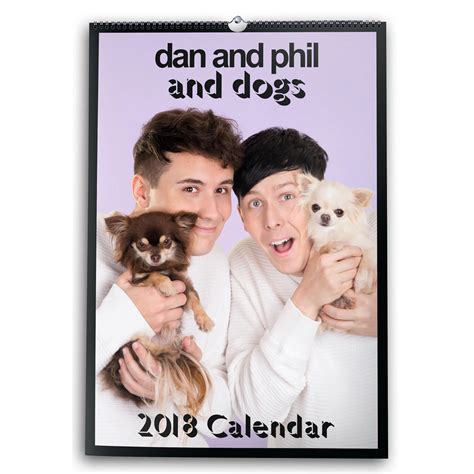 Dan And Phil And Dogs Calendar