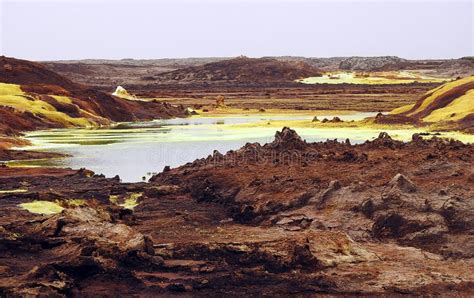 Danakil Depression landscape