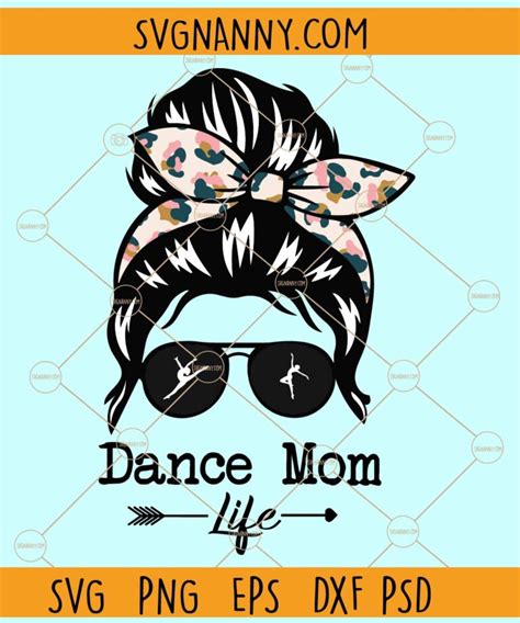 Download Dance Life - Messy Bun Files For Crafts