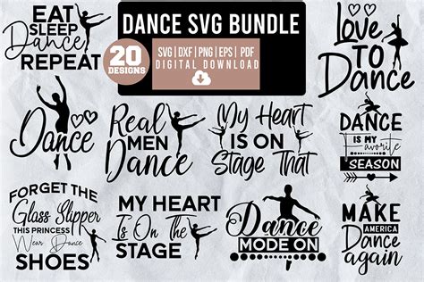 Dancing into Creativity: Get Your Groove On with Our Fun-Filled Collection of Dance SVG Designs!