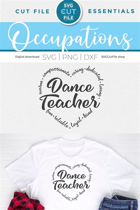 Download Dance Teacher Svg - Ballet / Tap... For Cricut