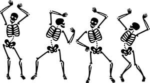 Dazzle on the Dance Floor with our Free Dancing Skeleton SVG - Unleash your Creativity Now!