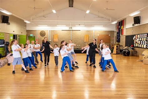 Dancing Students
