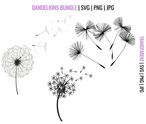 Download Dandelion Bundle Printable