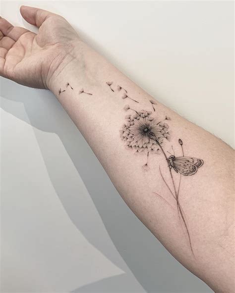Dandelion Tattoo Ideas