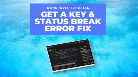 Dansploit Tutorial - How to Get a Key To Login & Website Breaks 