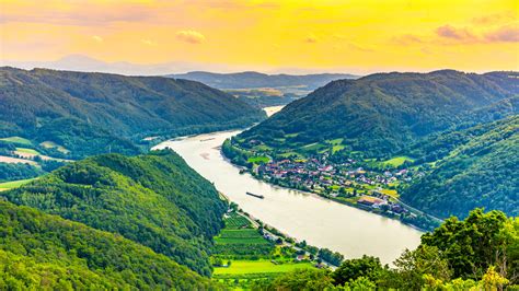 Danube River Landscape