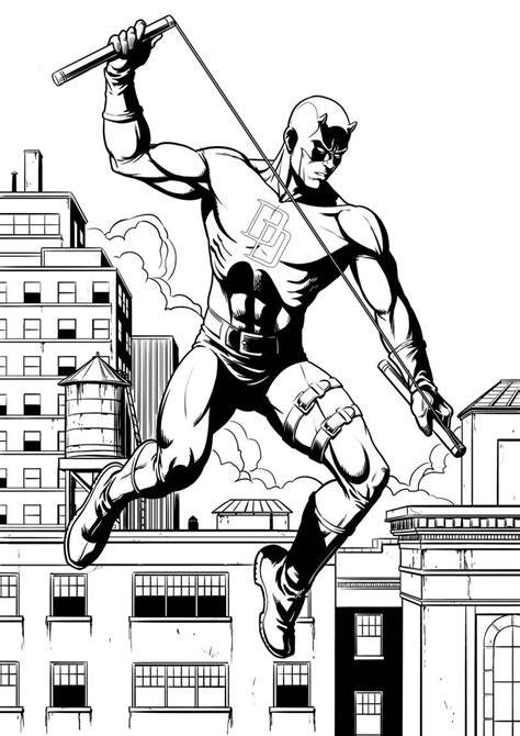Daredevil Coloring Page