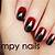 Daring Temptress: Own Your Style with Vampy Nails