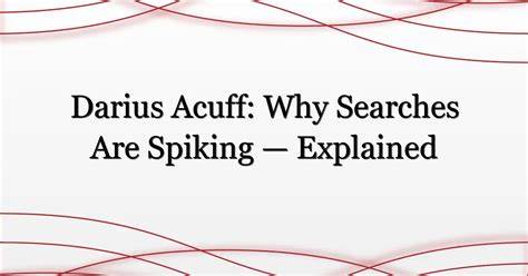 Darius Acuff for Beginners: A Simple and Practical Guide