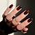 Dark Elegance: Channeling Glamour with Vampy Nail Shades