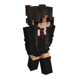 Embrace the Dark Academia Aesthetic with this Enchanting Minecraft Skin