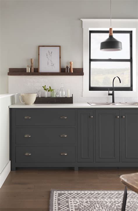 Dark Cabinet Paint Color