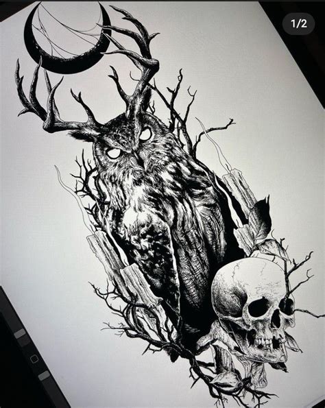 Dark Creepy Tattoo Designs