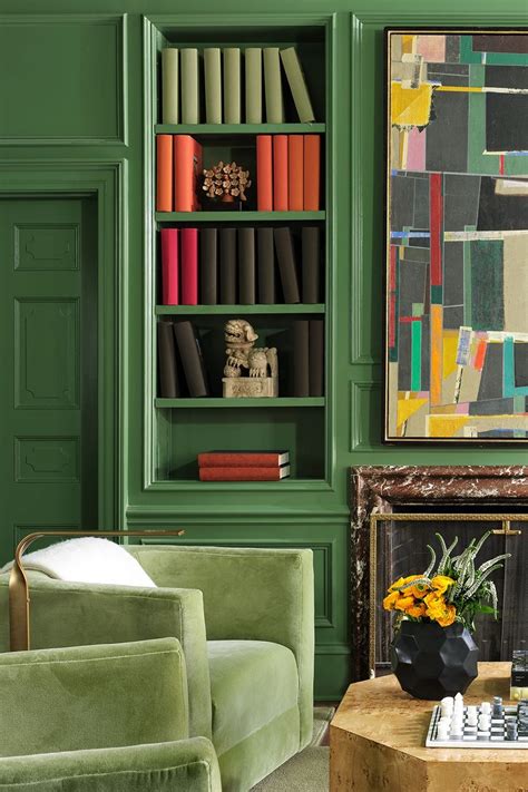 Stylish Dark Green Paint Color Ideas for Modern Homes