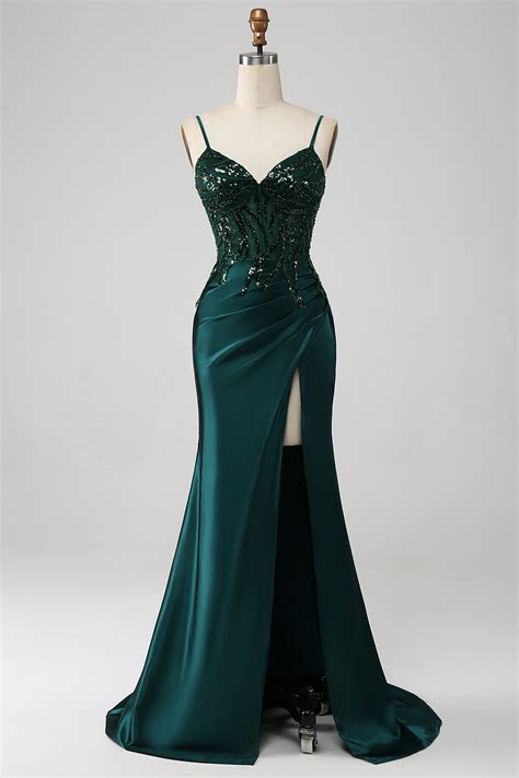 Dark Green Prom Dress