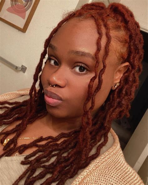 Celebrating Diversity: Embrace the Beauty of Dark Skin and Ginger Locs!
